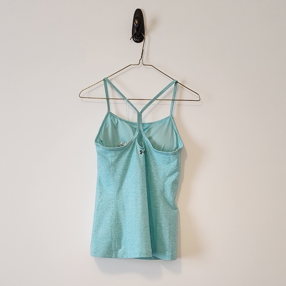 UnderArmour Teal Small Workout Tank Top - Picture 2 of 5